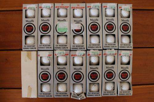 28 boxes of golf balls Dunlop, Slazenger, Top Flite, Spalding
