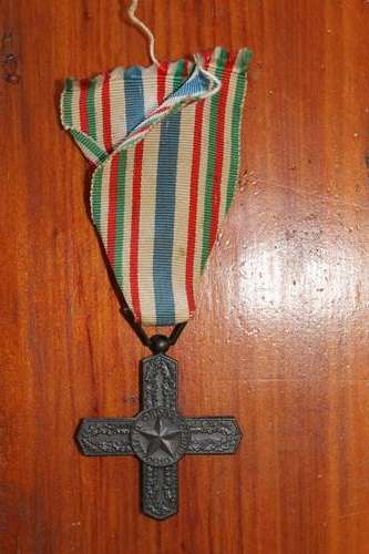Order of Vittorio Veneto Medal (Ordine di Vittorio Veneto)