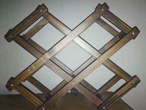 Expandable Wooden Wine Rack