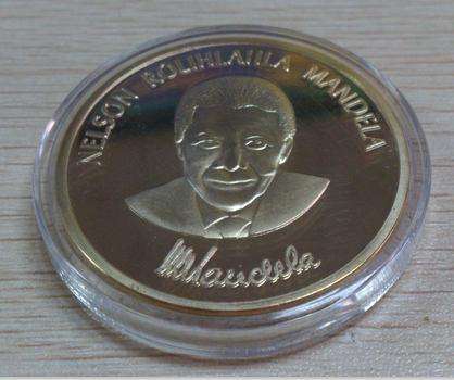 NELSON MANDELA ROBBIN ISLAND  MEDALLION