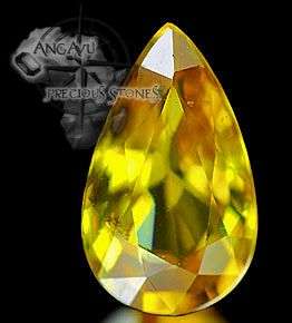 1.94 Ct. Natural Multi-Color Sphene With Rainbow Spark