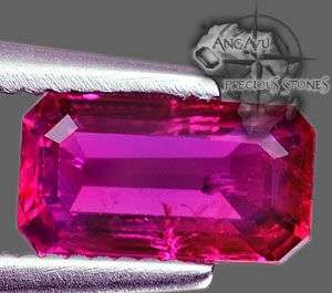 Rare!!!  Winza!!!  Unheated 0.85 Ct. Natural Purplish Red Ruby