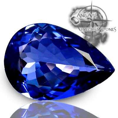 3.89 Ct STUNNING IF Certified 100 % Natural Tanzanite