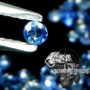 0.195 ct Round Blue Sapphire