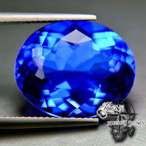13.95 CT TANZANITE BLUE QUARTZ