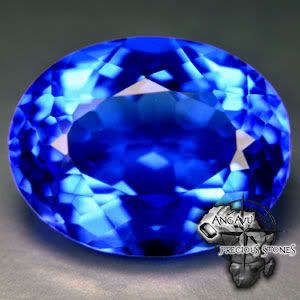 14.75 CT TANZANITE BLUE QUARTZ