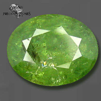 Amazing Top Fire 100% Natural 1.63 ct Demantoid Garnet