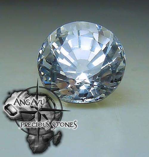 4.05 CT BRIGHT WHITE SAPPHIRE CEYLON GEM