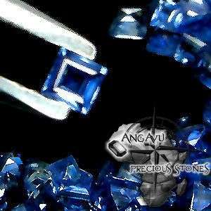 0.11 ct Emerald Facet Blue Sapphire