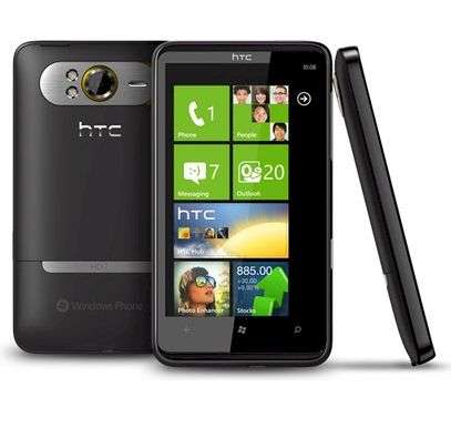 Original unlocked HTC HD7 T9292 window 7.5 smartphone