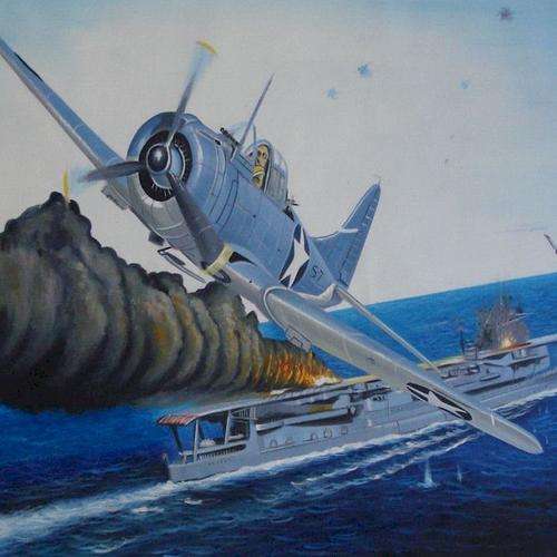 Fantastic New WWII Painting by Paddy Driver