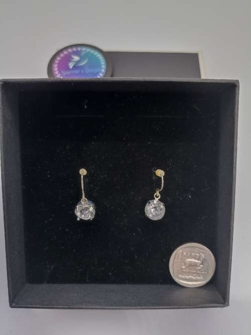 Round Cubic Earrings (nr 1)