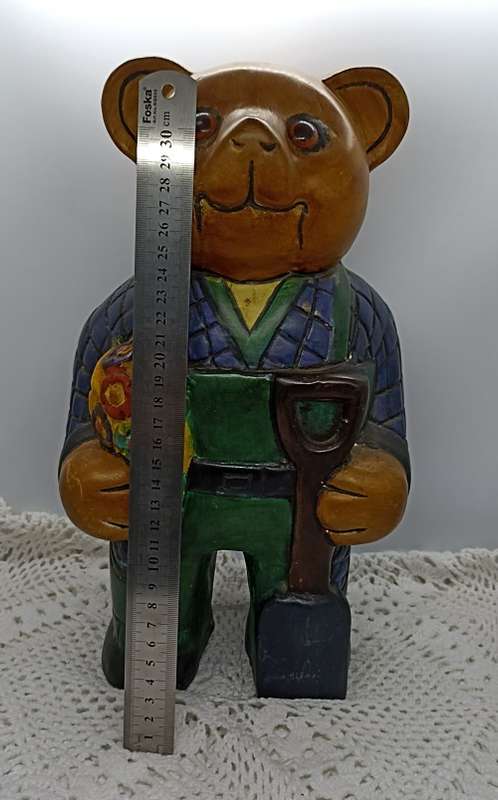Large Ceramic Pappa Bear Figurine (35cm)