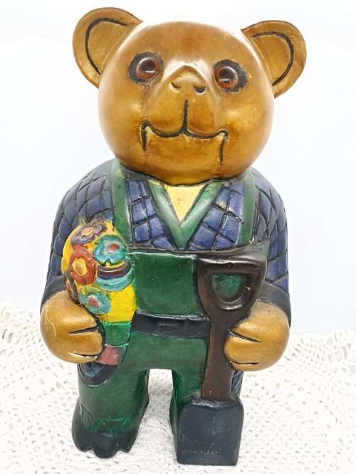 Large Ceramic Pappa Bear Figurine (35cm)