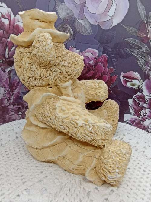 Bear (nr 1) : Ceramic - Large (21cm) : Door Stopper / Book End / Decor