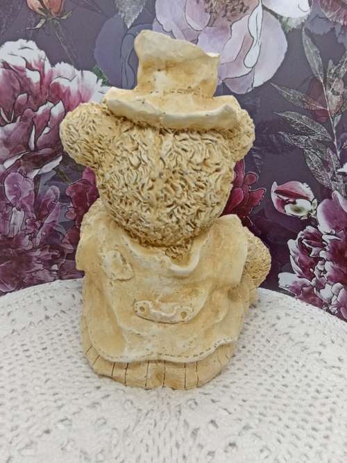 Bear (nr 1) : Ceramic - Large (21cm) : Door Stopper / Book End / Decor