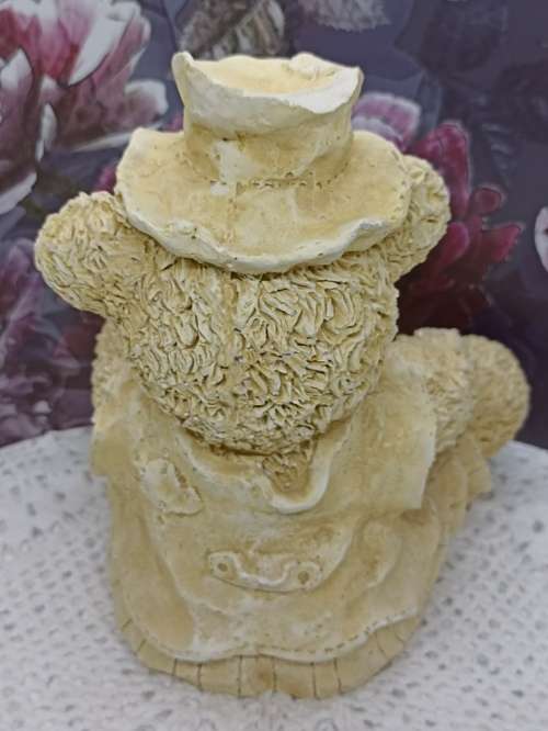 Bear (nr 1) : Ceramic - Large (21cm) : Door Stopper / Book End / Decor