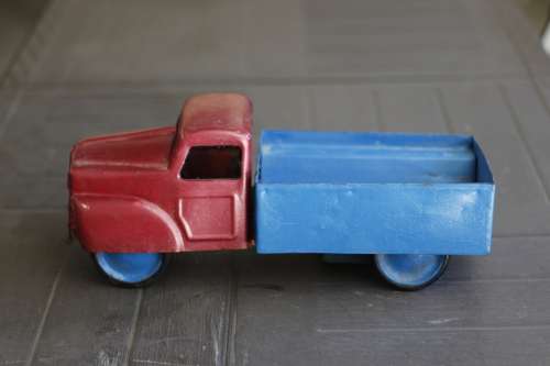 Pressed Metal Toy Truck - For the Collectors