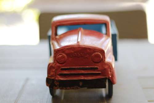 Pressed Metal Toy Truck - For the Collectors