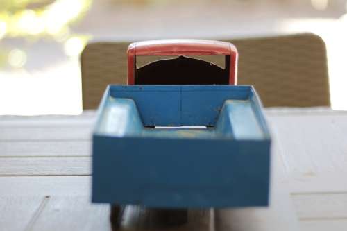 Pressed Metal Toy Truck - For the Collectors