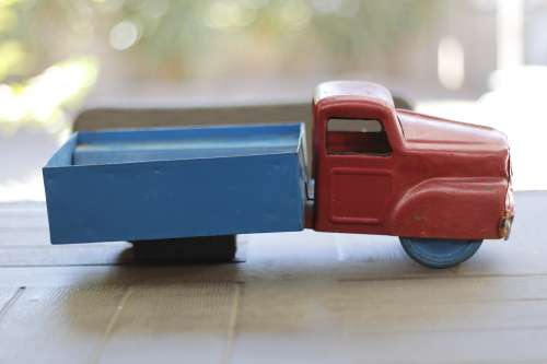 Pressed Metal Toy Truck - For the Collectors