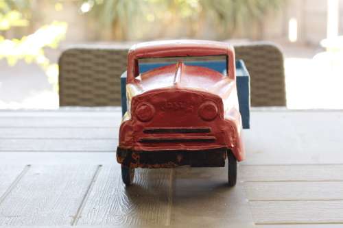 Pressed Metal Toy Truck - For the Collectors