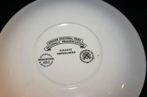 Wedgewood Kruger Park Plate ( side plate size )