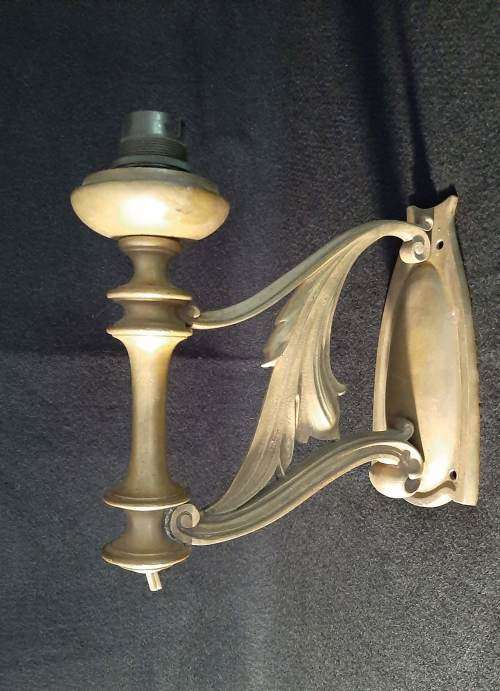 Antique Brass Single light Fitting