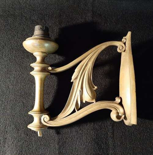 Antique Brass Single light Fitting