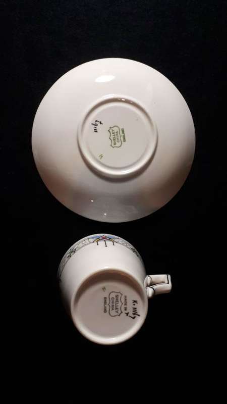 Antique Shelley Tea set
