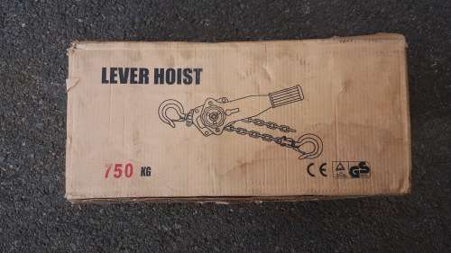 750kg - Lever Hoist - 3m Chain
