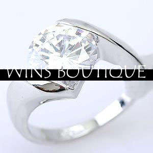 STUNNING SOLITAIRE ENGAGEMENT RING  [WOW][R1 SPECIAL - NO RESERVE]