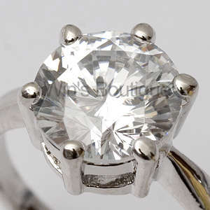 STUNNING 4.0CT ENGAGEMENT RING [WOW]