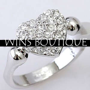 Stunning Fashion Heart Ring [R1 SPECIAL - NO RESERVE][WOW]