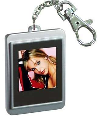 Digital photo frame, 1.5 inches. key ring picture frame
