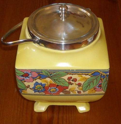 VINTAGE BISCUIT BARREL FROM ENGLAND