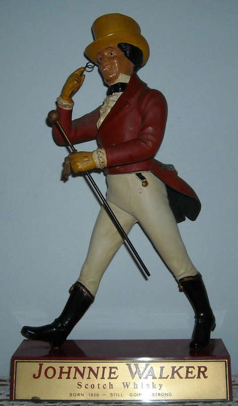 COLLECTIBLE JOHNNIE WALKER  BAR ORNAMENT