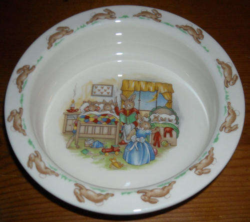 ROYAL DOULTON BUNNYKINS FOOD BOWL