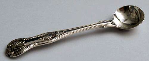 Superb Hallmarked Silver Mustard Spoon from 1859