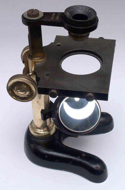 Vintage Brass Leitz Miniature Microscope