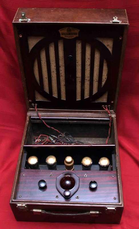 Stunning! Portable Truphonic Radio Made in 1929