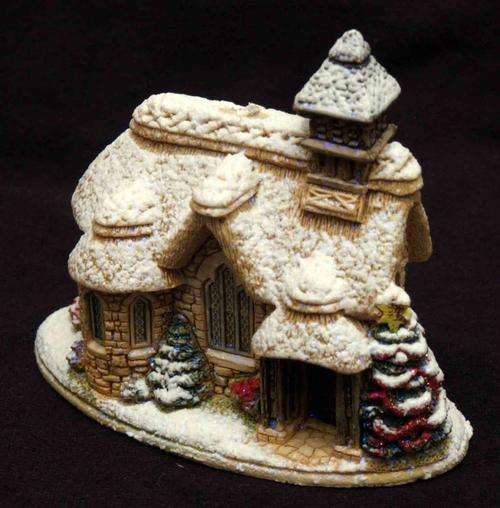 Lilliput Lane Glad Tidings House with box & papers