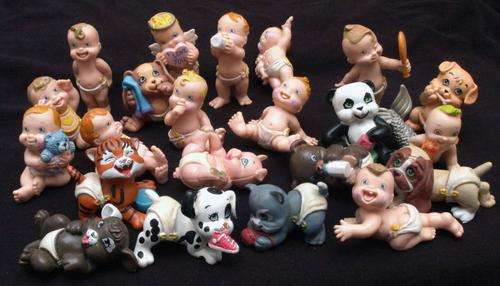 Stunning collection of 22 Magic Diaper Pets & Babies