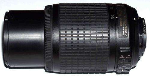 Nikon 55-200mm ED VR lens