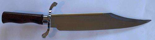 Full-sized Bowie Knife replica made by Carvel Hall