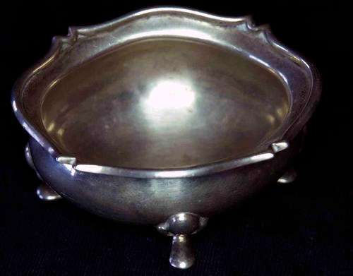 Mappin & Webb Silver Mustard Pot, 1916