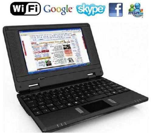 NEW 7" Mini NOTEBOOK with WiFi,Window CE 6.0,400MHz Processor,12