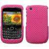 Blackberry Mesh Hard Case for 8520 shocking pink