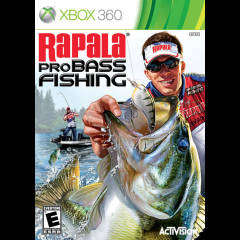 Rapala Pro Bass Fishing XBOX 360 Good Condition!