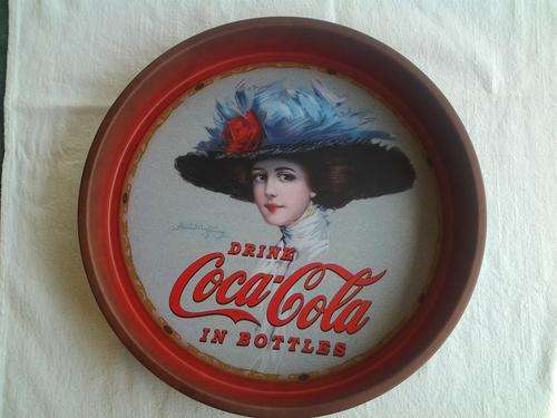 Coca cola tin tray